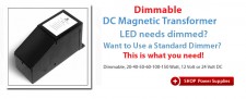 Dimmable power for LED and more